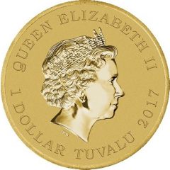 1 Dollar - Elizabeth II Chinese New Year Dragon