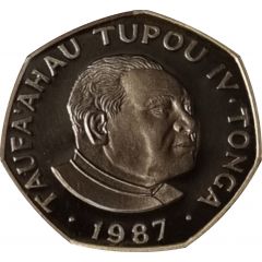 1 Pa`anga - Taufa`ahau Tupo IV Christmas