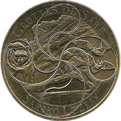 Monnaie de Paris Tourist Token - Grottes de Sare Sarako Lezeak