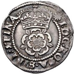 1/2 Groat - James I 2nd coinage, larger crown