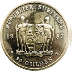 30 Gulden 30th Anniversary of the Central Bank