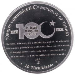 20 Lira Independence Anthem