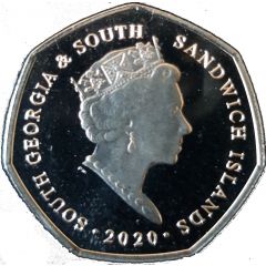 50 Pence - Elizabeth II Gentoo Penguin