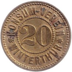 20 Rappen - Konsumverein Winterthur