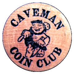 Wooden Nickel - Caveman Coin Club 10th Annual Coin-O-Rama, Oregon
