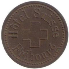 5 Centimes - Hôtel Suisse Fribourg