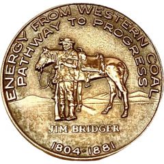Medal - Jim Bridger Power Plant Point of Rocks, Wyoming