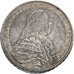 1/2 Thaler - Adam Frederick of Seinsheim 1/2 Konventionstaler
