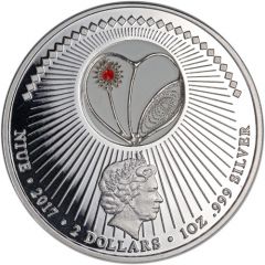 2 Dollars - Elizabeth II Love - Heart