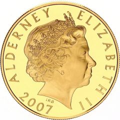 5 Pounds - Elizabeth II James II