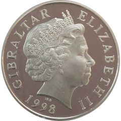 5 Pounds - Elizabeth II Millennium, Silver Proof