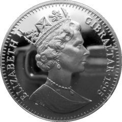 2.8 ECUs - Elizabeth II Nelson and HMS Victory