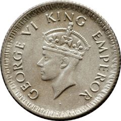 1/4 Rupee - George VI