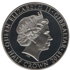 1/2 Crown - Elizabeth II Sir Winston Churchill