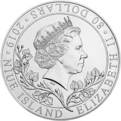 80 Dollars - Elizabeth II Czech Lion