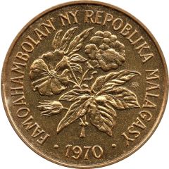 20 Francs / 4 Ariary FAO