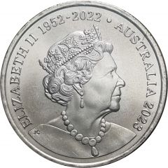 10 Cents In the name of Elizabeth II, 6th Portrait - Memorial Obverse
