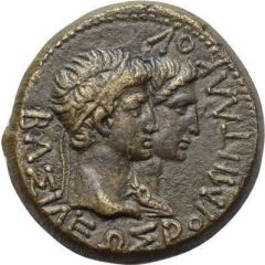 Æ24 - Rhoemetalkes I ΚΑΙΣΑΡΟΣ ΣΕΒΑΣΤΟΥ, uncertain mint