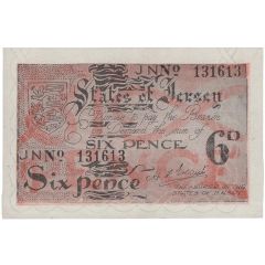 6 Pence German Occupation
