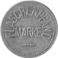 Supermarket deposit token - Flaschenpfand Marke