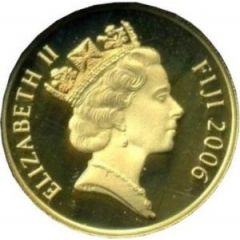 10 Dollars - Elizabeth II 500th Anniv. Death of Ch. Columbus