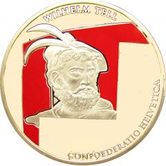 Medal - Giants of Switzerland Willhelm Tell