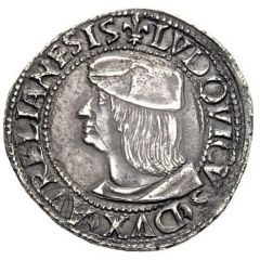 1 Testone - Ludovico XII d`Orléans