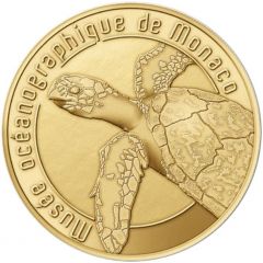 Jeton touristique - Musée Océanographique Tortue