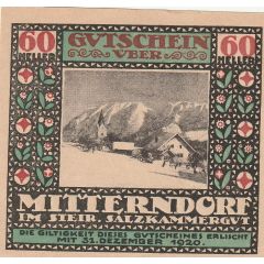 60 Heller Mitterndorf