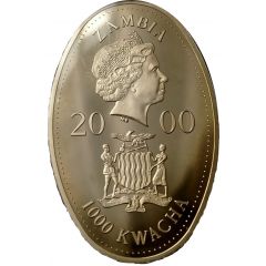 1000 Kwacha - Elizabeth II Queen Mother