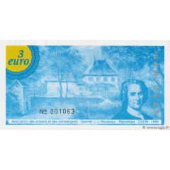 3 euros de Dijon Rousseau