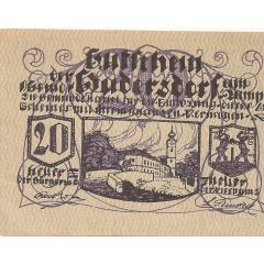 20 Heller Oberweissenbach und Bernhardschlag