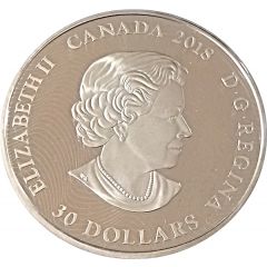 30 Dollars - Elizabeth II Polar Bear