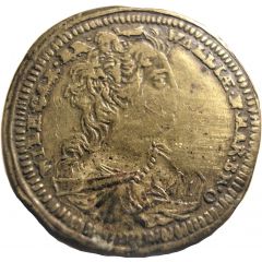 Rechenpfennig - Caroline of Ansbach, Princess of Wales