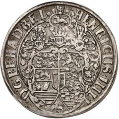 1/2 Thaler - Henry Julius 1/2 Ausbeutetaler