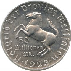 50 Million Mark - Westfalen Freiherr vom Stein