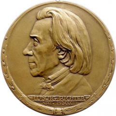 100th anniversary of Ludwig Richter, painter