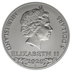 5 Dollars - Elizabeth II Czech Lion