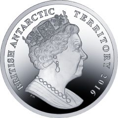 2 Pounds - Elizabeth II The Sperm whale, Silver