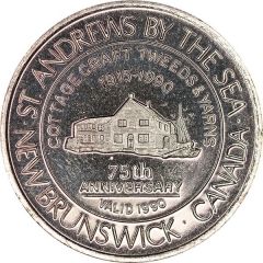 2 Dollars - St. Andrews, New Brunswick Cottage Craft Tweeds