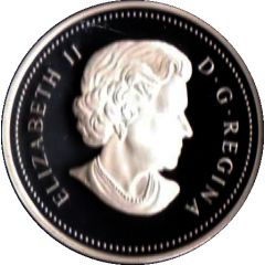 5 Dollars - Elizabeth II Peregrine Falcon and Nestlings