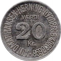 20 Kroner - Automat Hansen