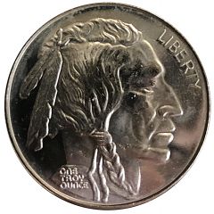 1 Ounce Silver Buffalo Nickel