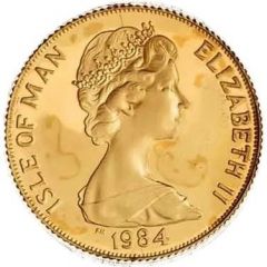 1 Crown - Elizabeth II Equestrian, Gold 22ct