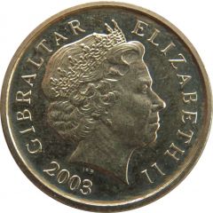 1 Pound - Elizabeth II 4th portrait