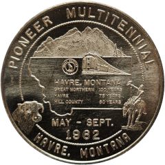 50 Cents - Pioneer Multitennial Havre, Montana