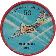 Token - Jell-O Aircraft #50, Voodoo