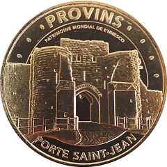 Monnaie de Paris Tourist Token - Provins Porte Saint-Jean