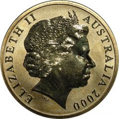 5 Dollars - Elizabeth II 4th Portrait - 2000 Paralympic Games