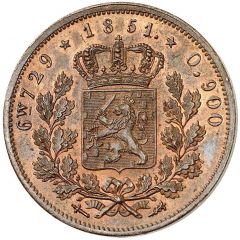 5 Cents - Willem III Pattern